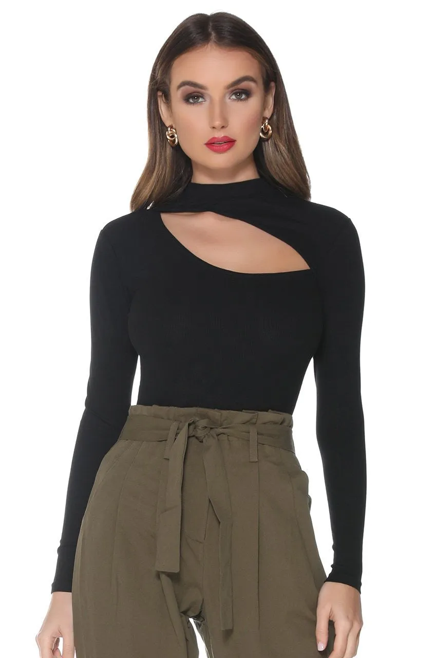 Madison black bodysuit