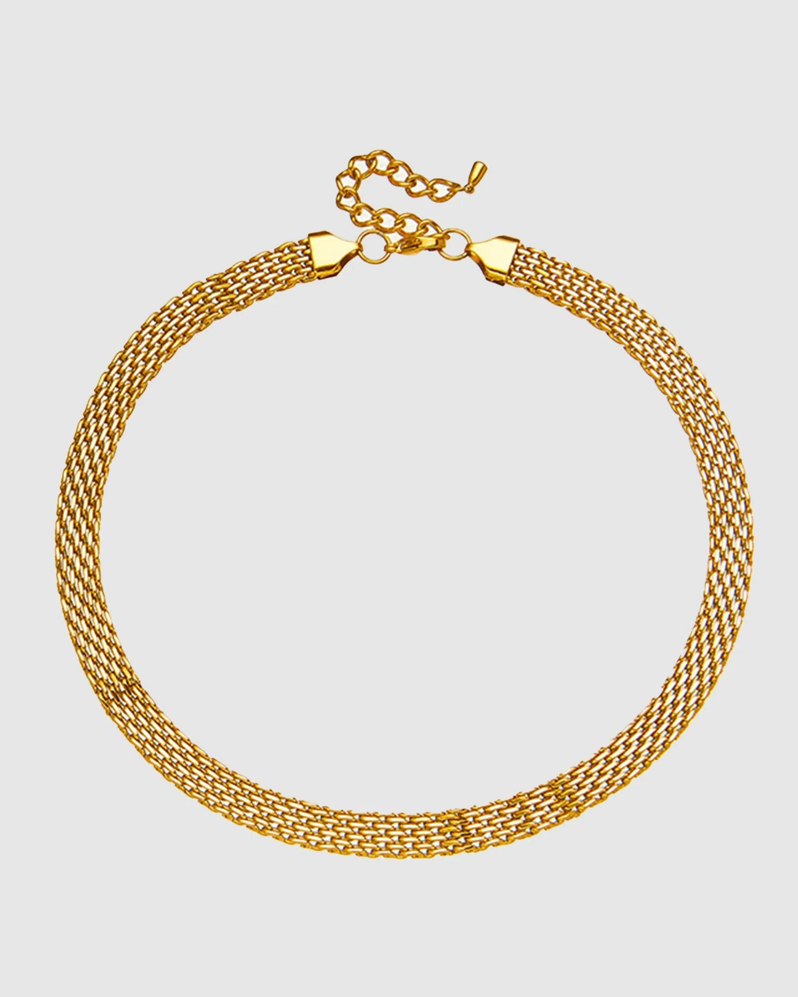 Mesh Necklace Gold