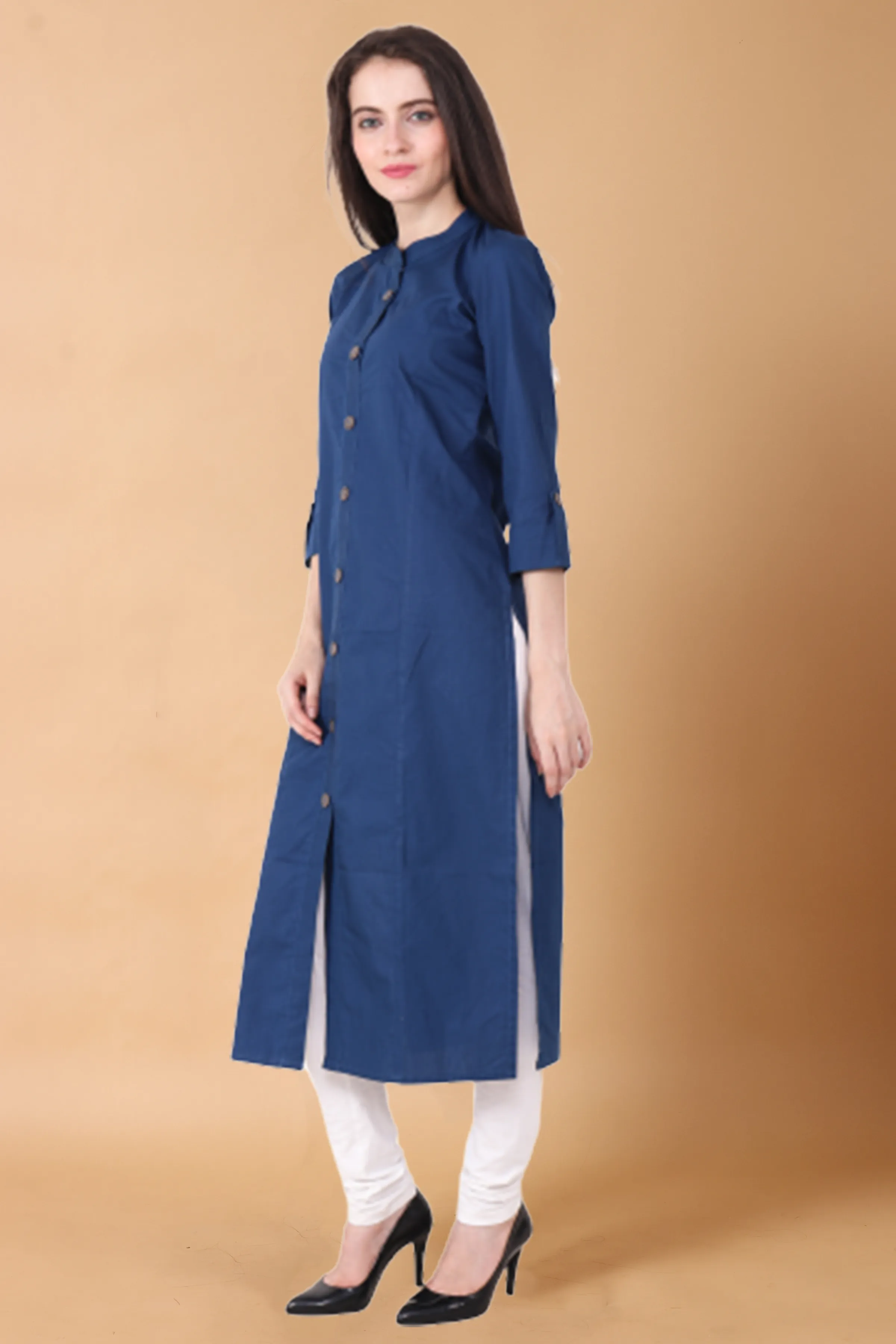 Modest Indigo Kurti