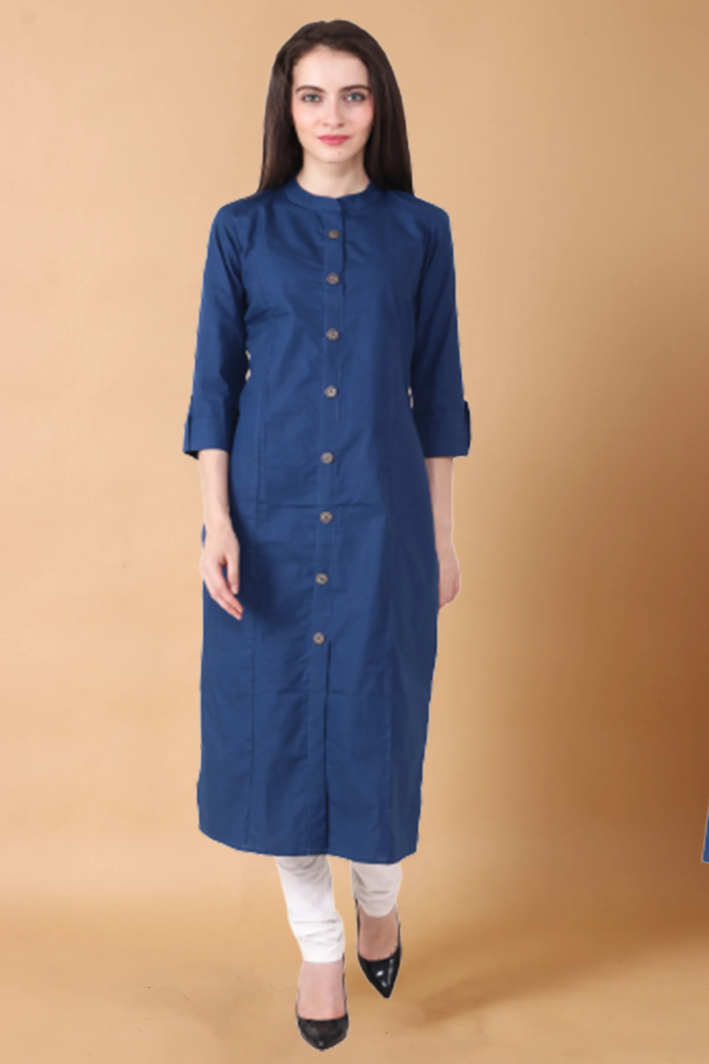 Modest Indigo Kurti