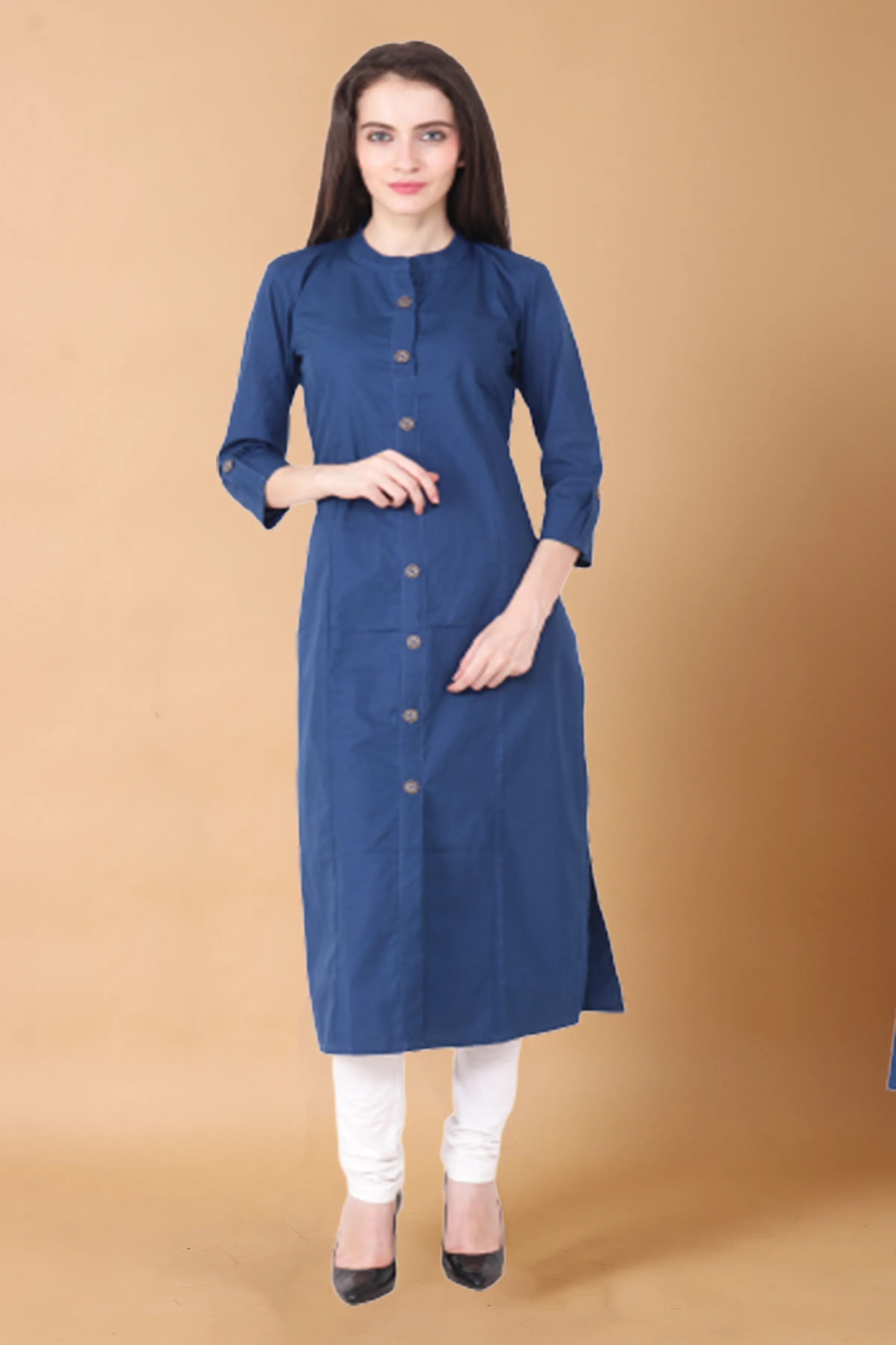 Modest Indigo Kurti