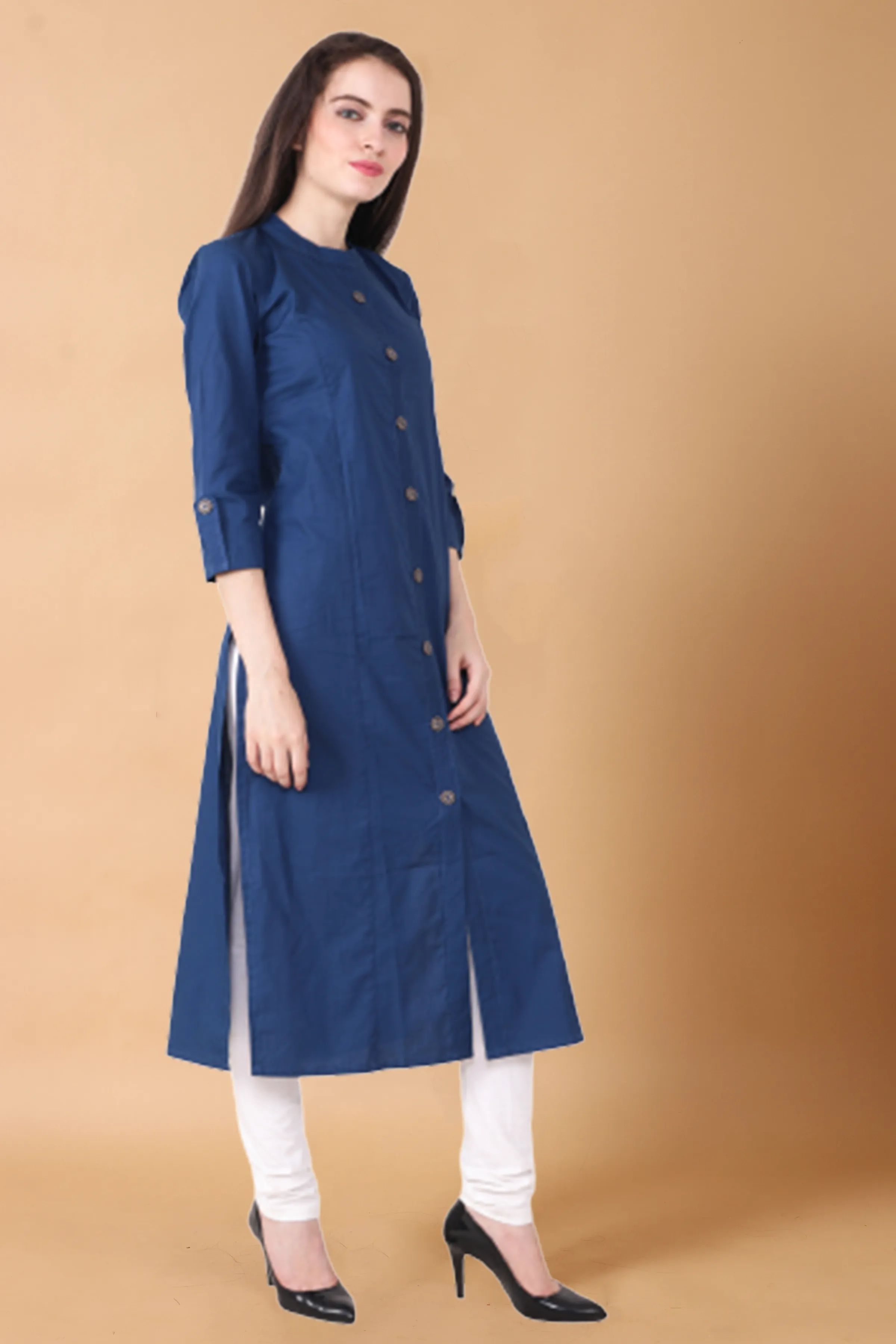 Modest Indigo Kurti
