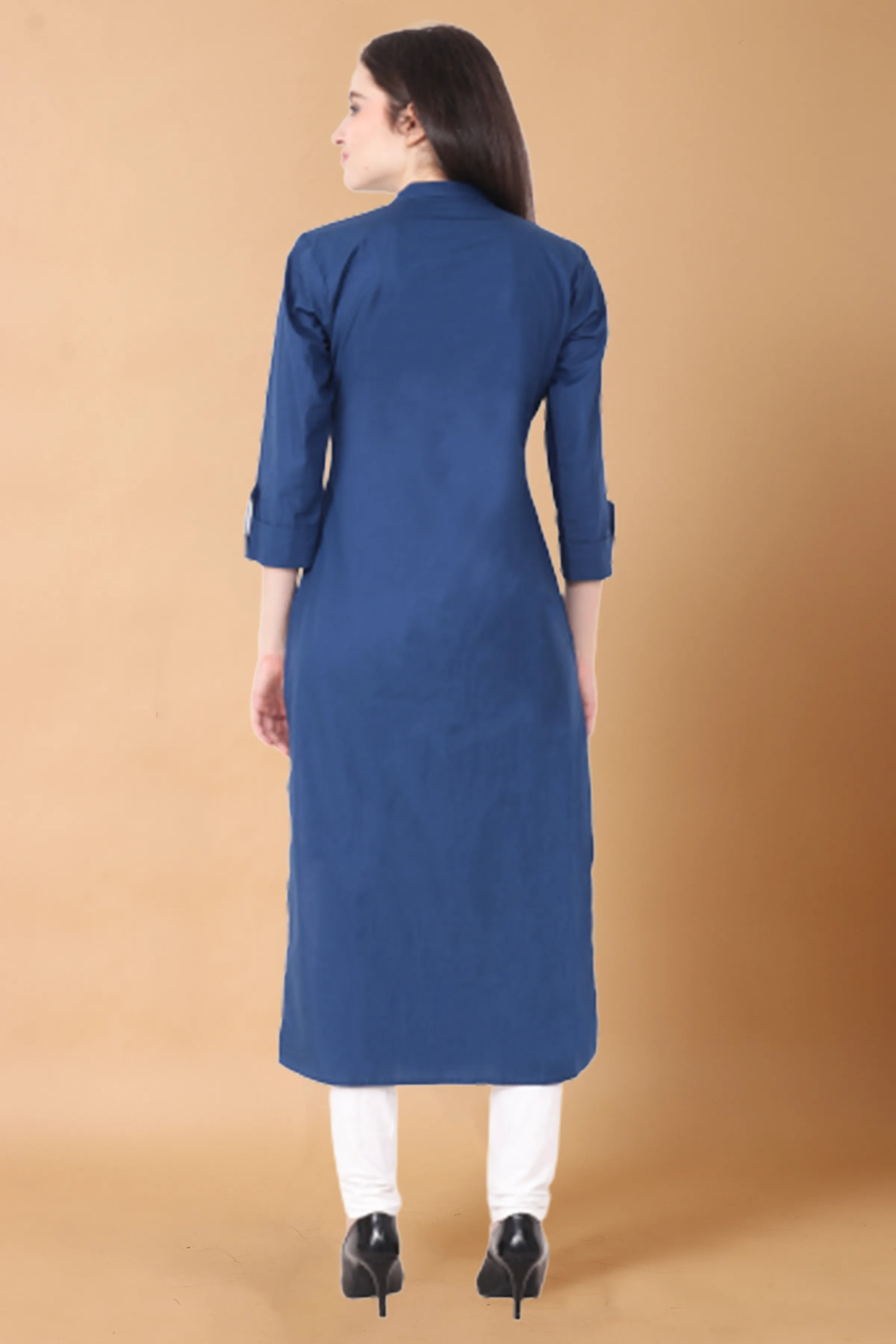 Modest Indigo Kurti