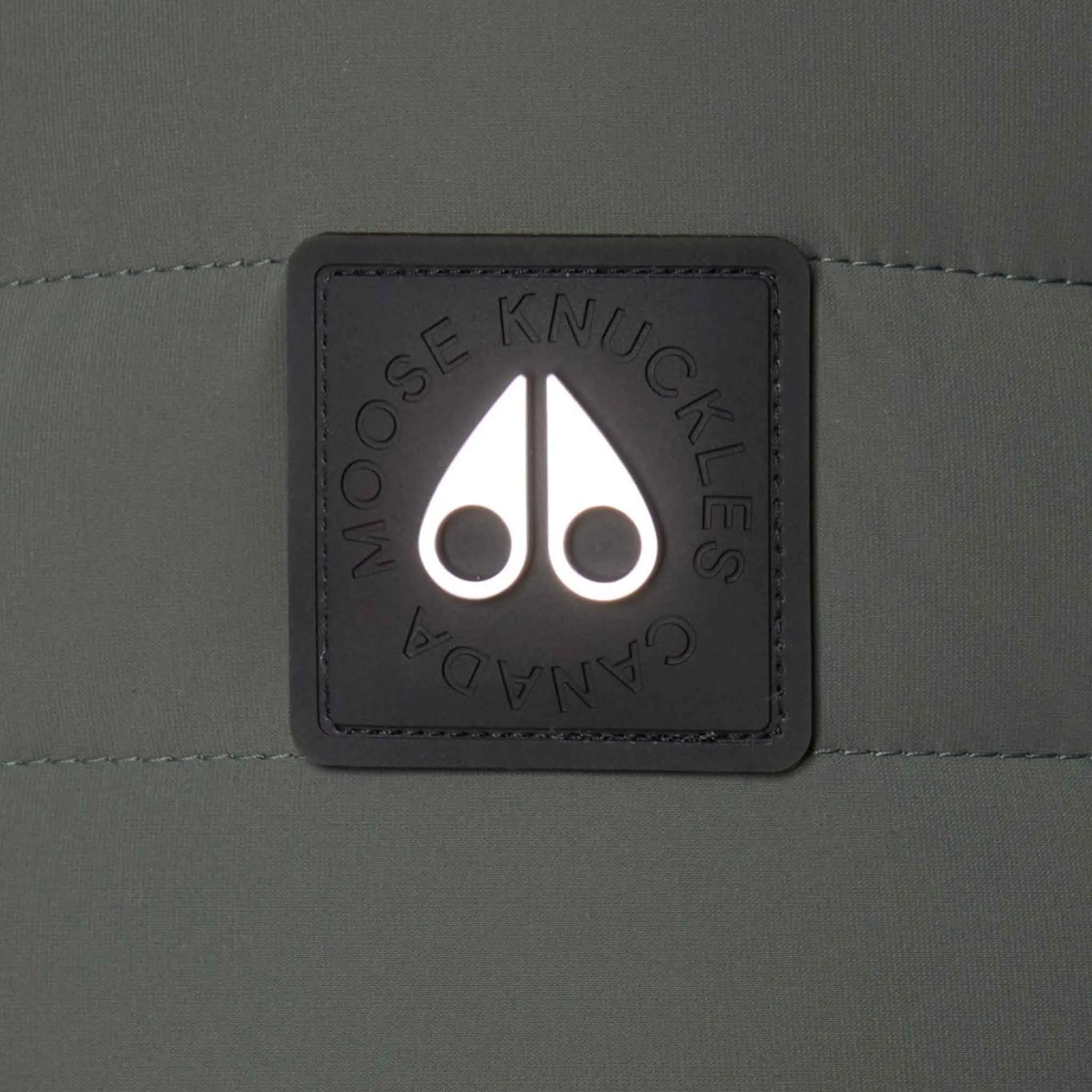 Moose Knuckles Mens Keap Bomber in Forresthill Green
