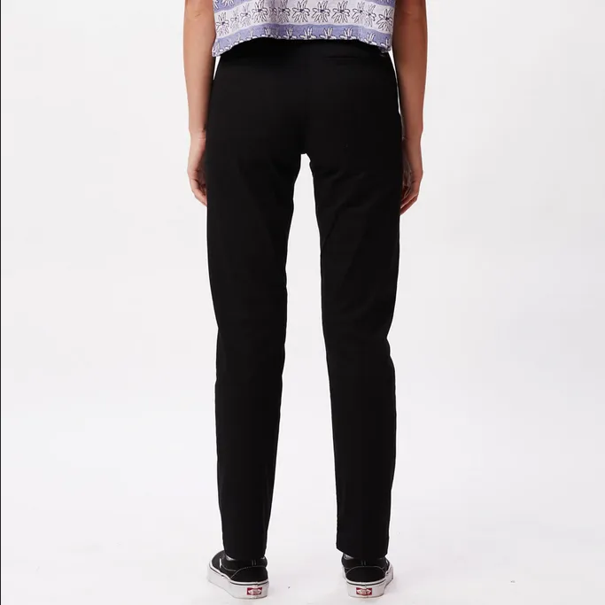 Obey Pantalone casual per uomo e donna Straggler 142020150 nero