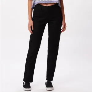 Obey Pantalone casual per uomo e donna Straggler 142020150 nero