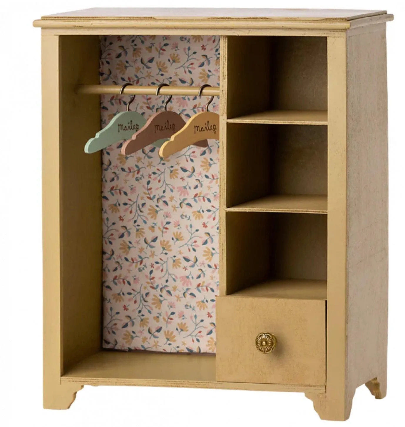 Play Wardrobe | Large Yellow Wardrobe | Maileg