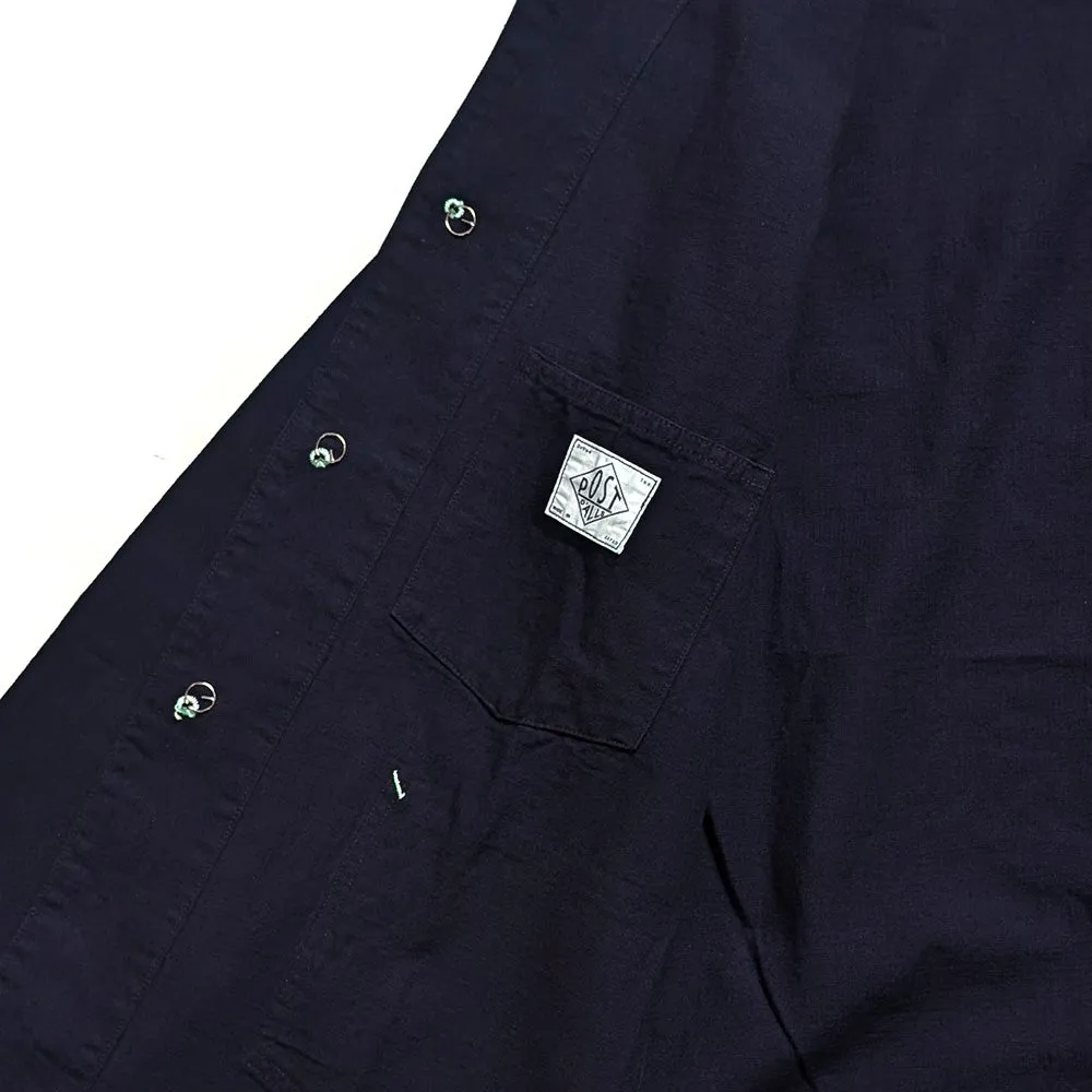 POST O'ALLS - No.1 Jacket - Flat twill indigo - 1101-FTI