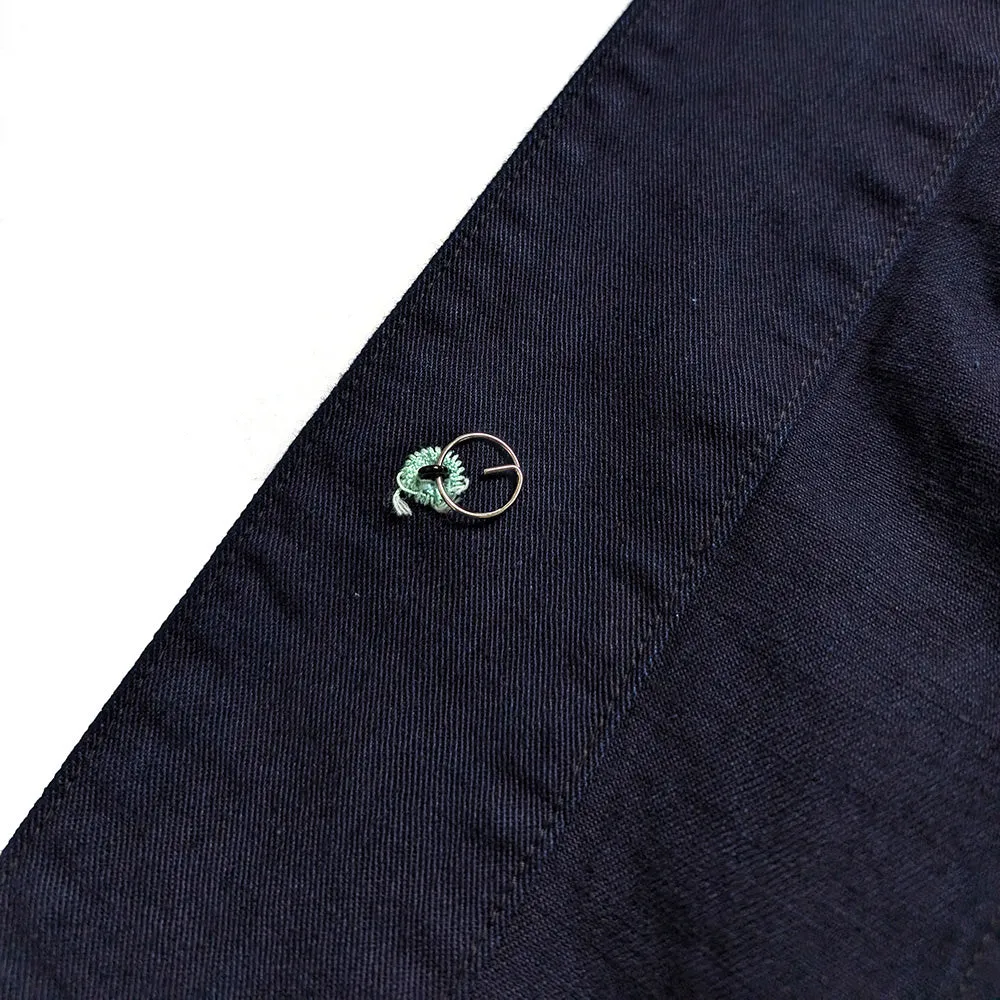 POST O'ALLS - No.1 Jacket - Flat twill indigo - 1101-FTI