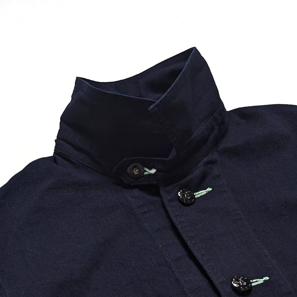 POST O'ALLS - No.1 Jacket - Flat twill indigo - 1101-FTI