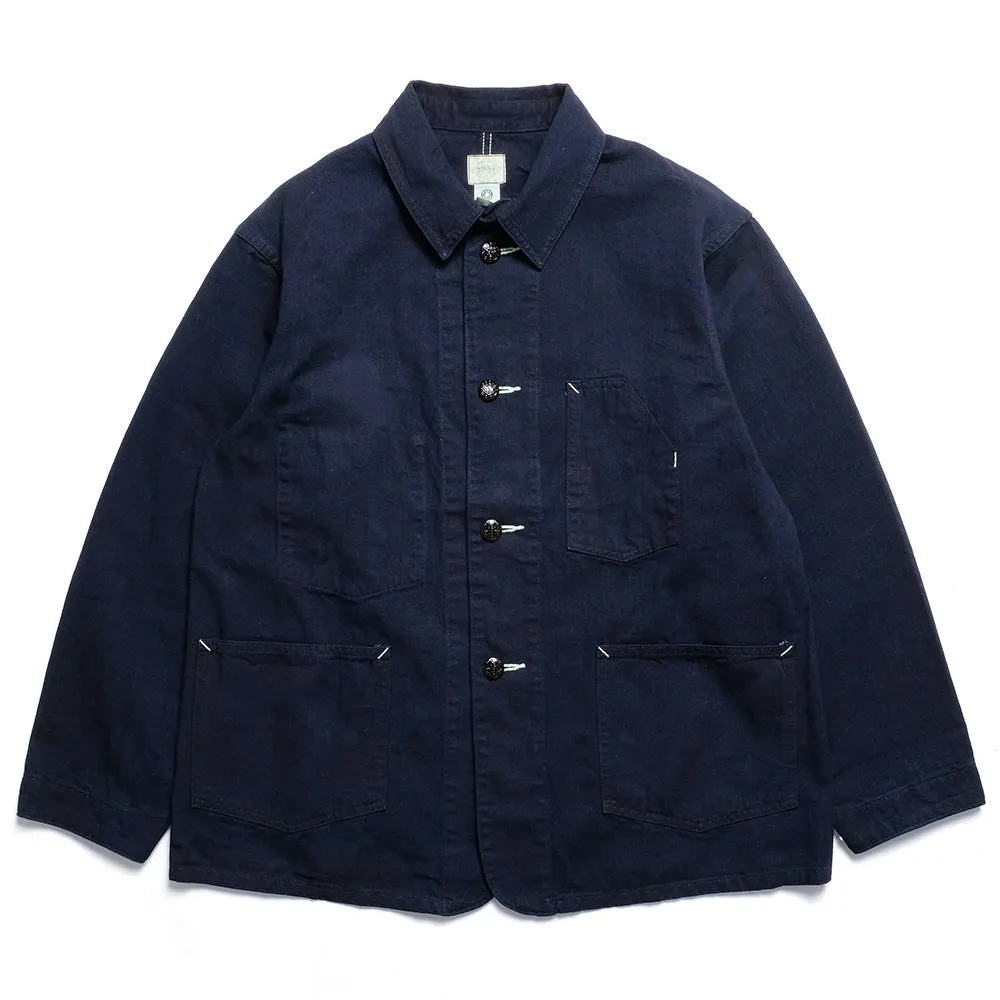 POST O'ALLS - No.1 Jacket - Flat twill indigo - 1101-FTI
