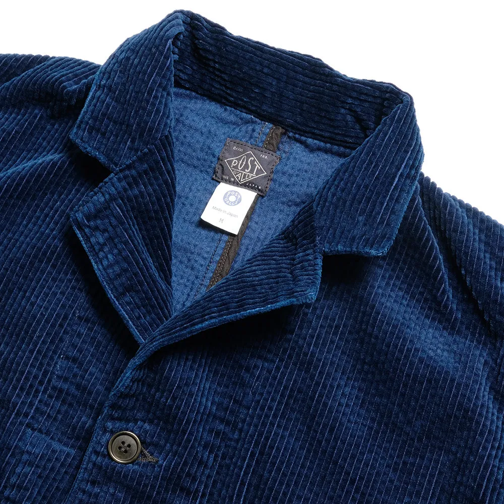 POST O'ALLS - OK Rider 4 - Wide wale cords Indigo - 3116-WCI