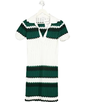REISS Green Malory Knitted Tunic Dress UK XS