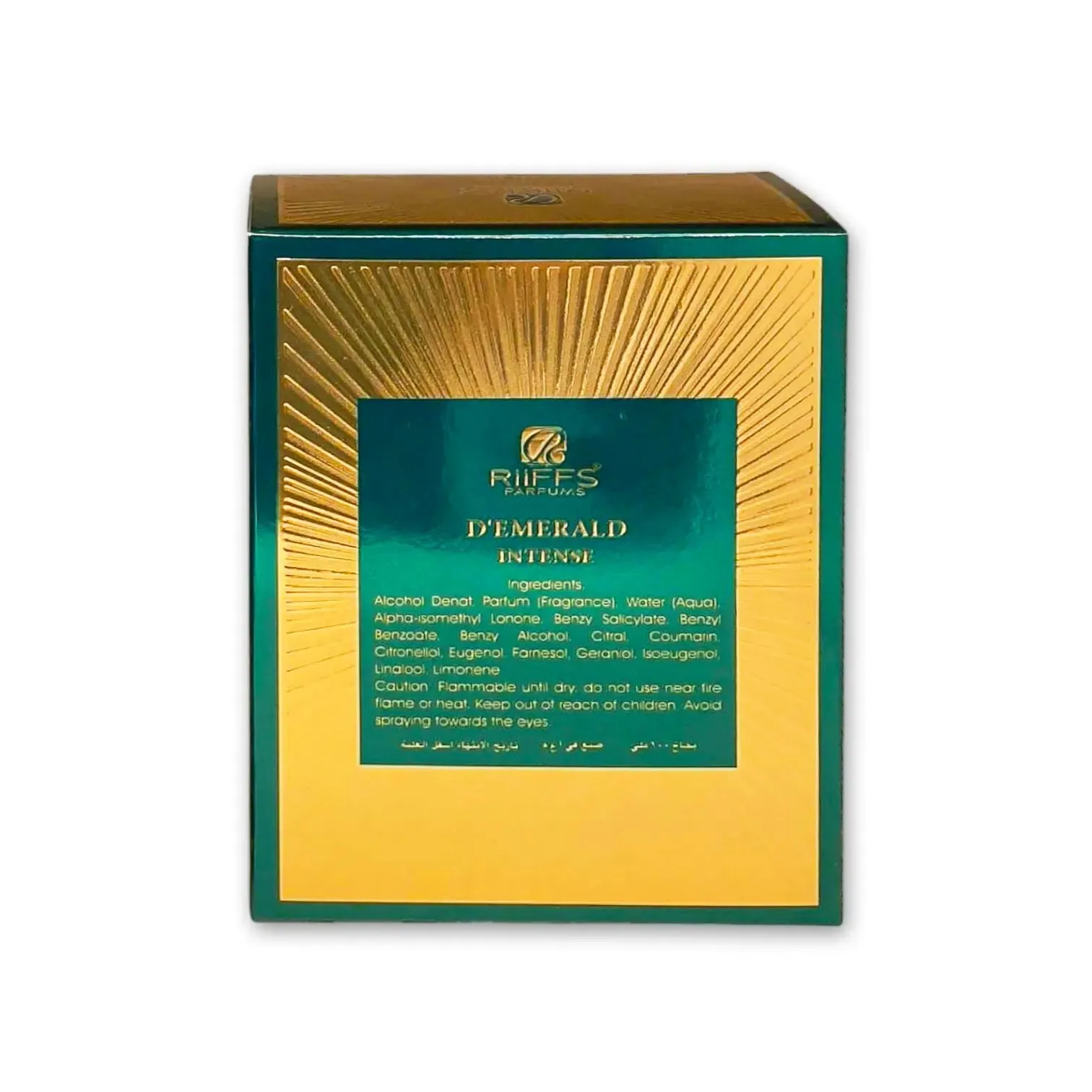 RiiFFS  D'Emerald Intense Extrait De Parfum 100ml