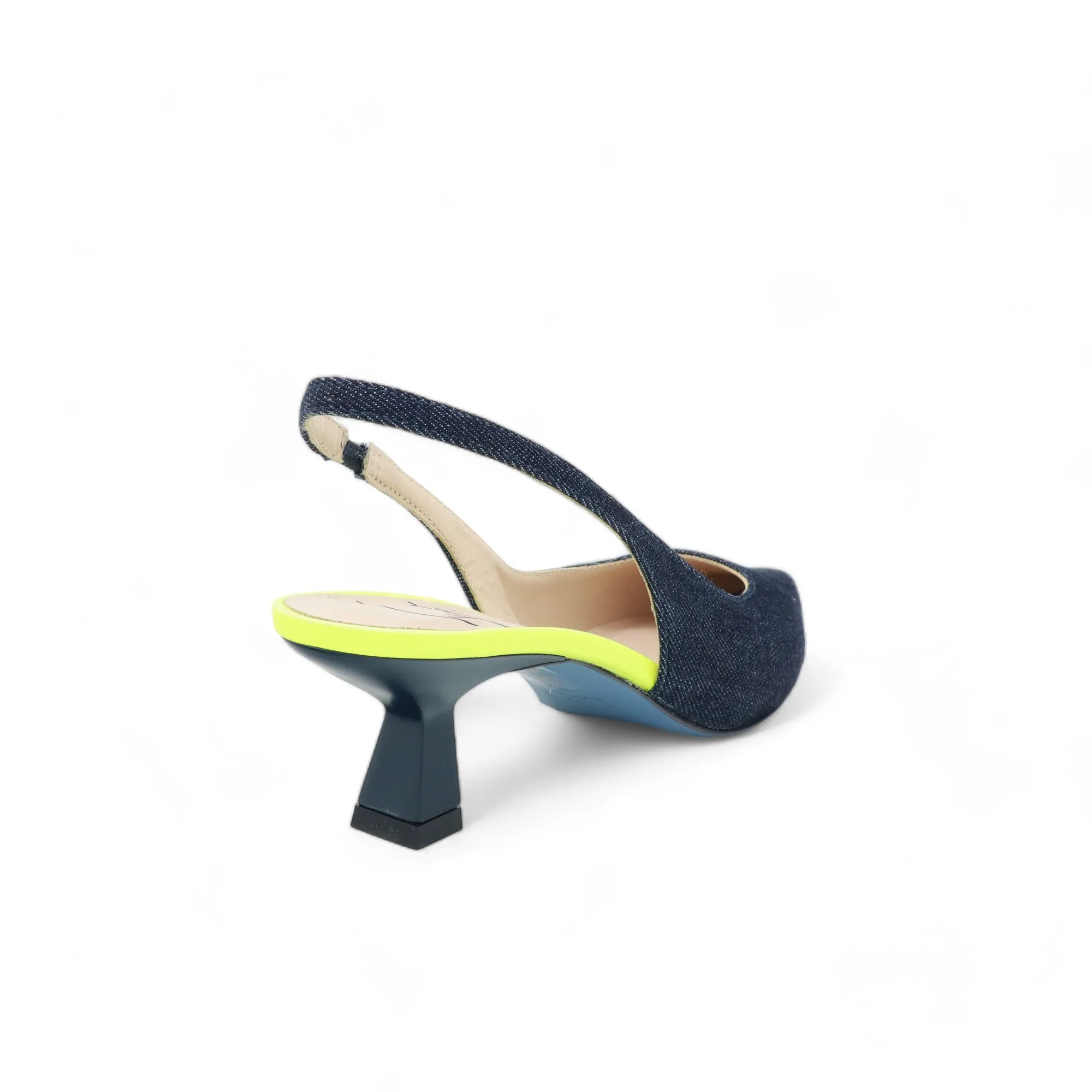 SLINGBACK ROBERTO FESTA - ARABEL JEANS DENIM