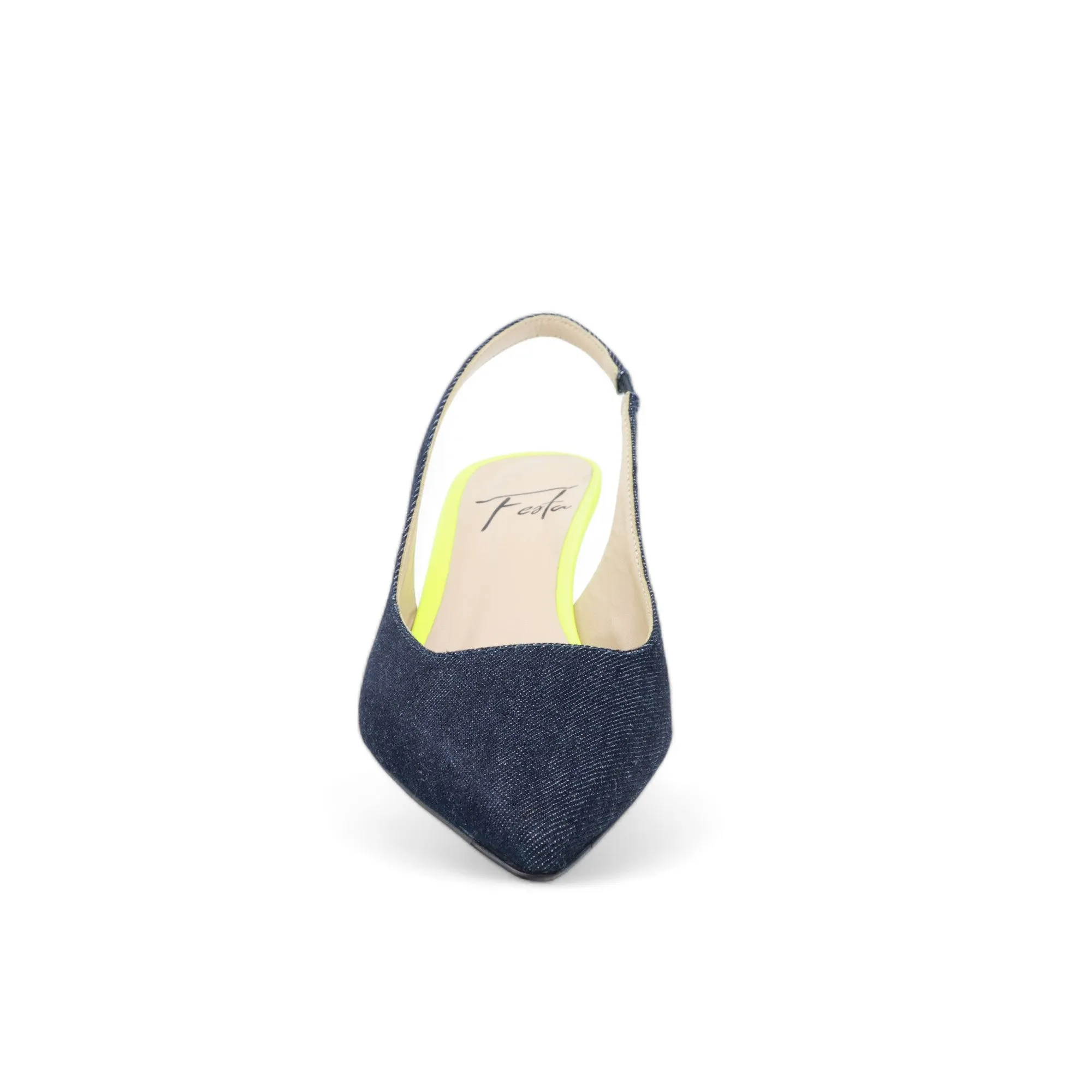 SLINGBACK ROBERTO FESTA - ARABEL JEANS DENIM