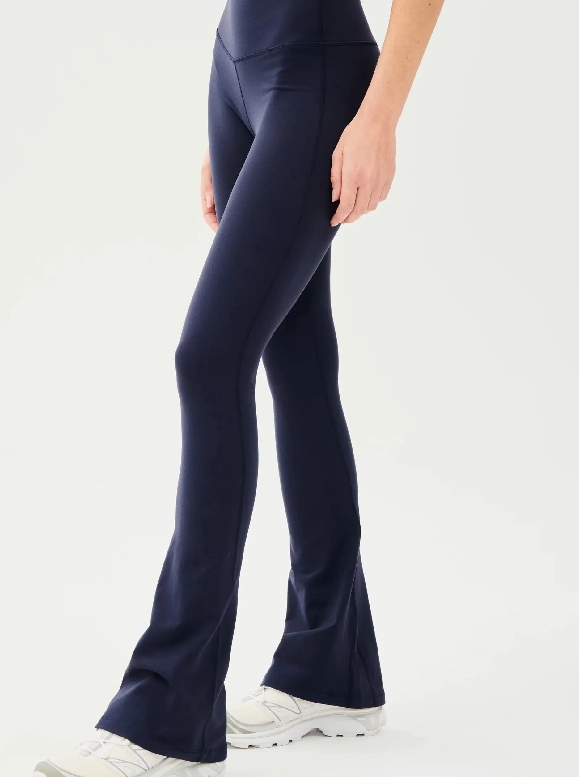Splits59 Raquel High Waist Supplex Flare - Indigo