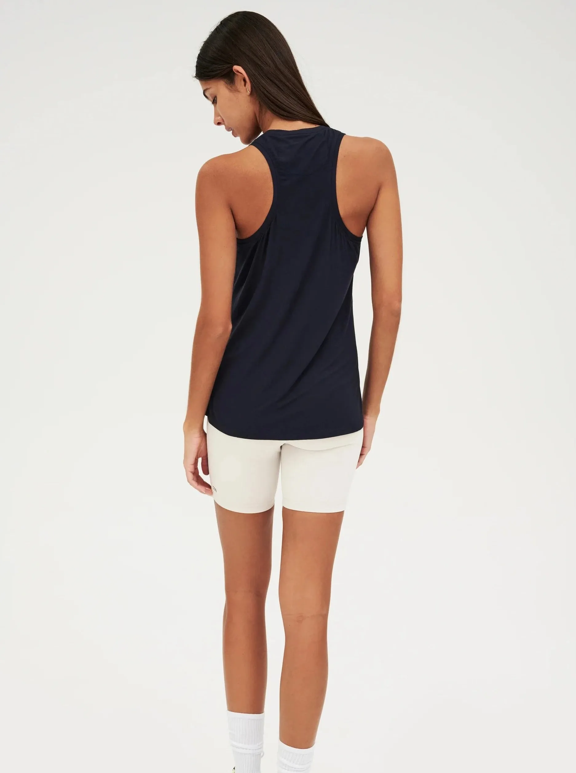 Splits59 Toni Jersey Tank - Indigo