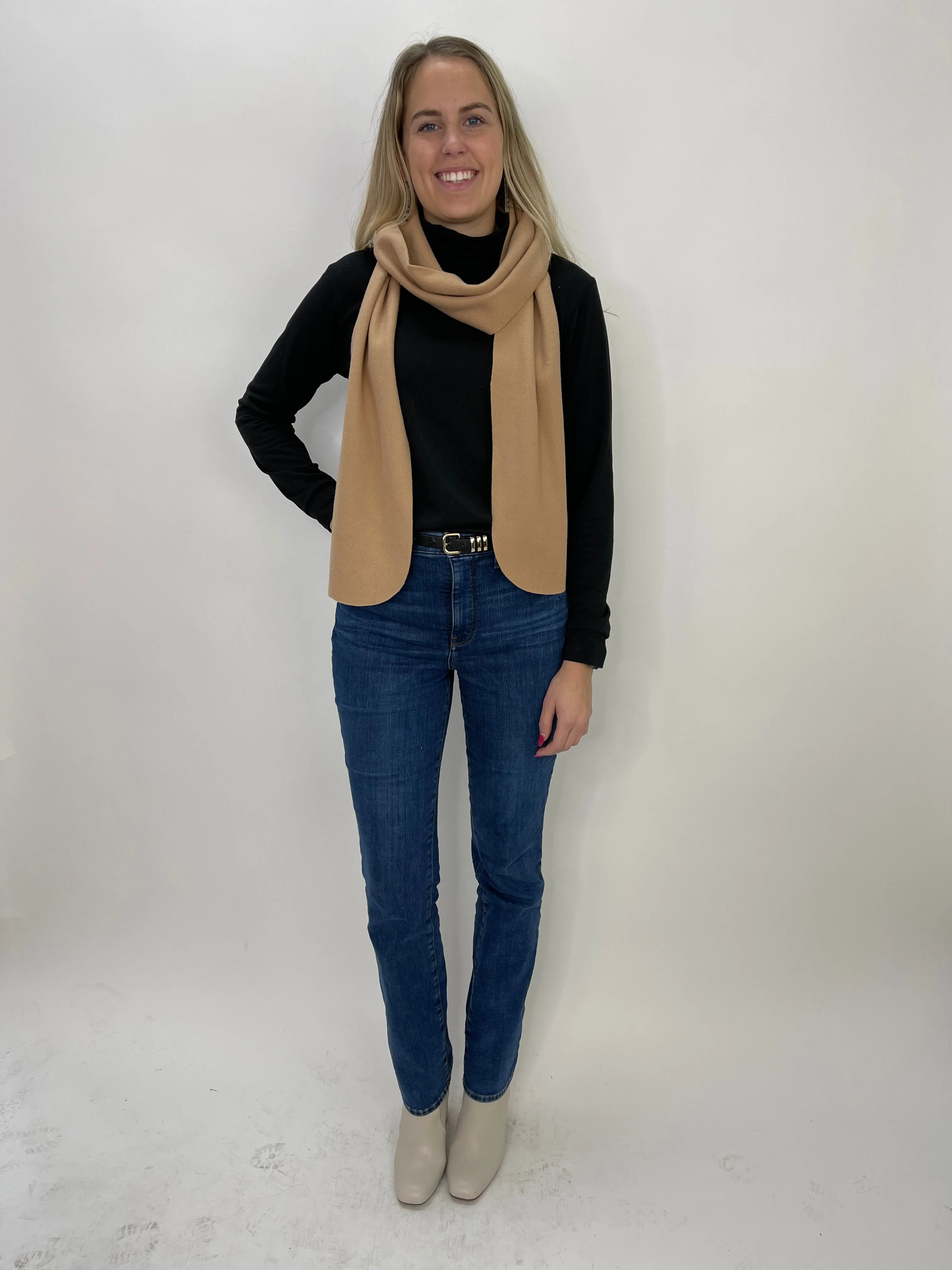 Tan Fleece Twist Shacket