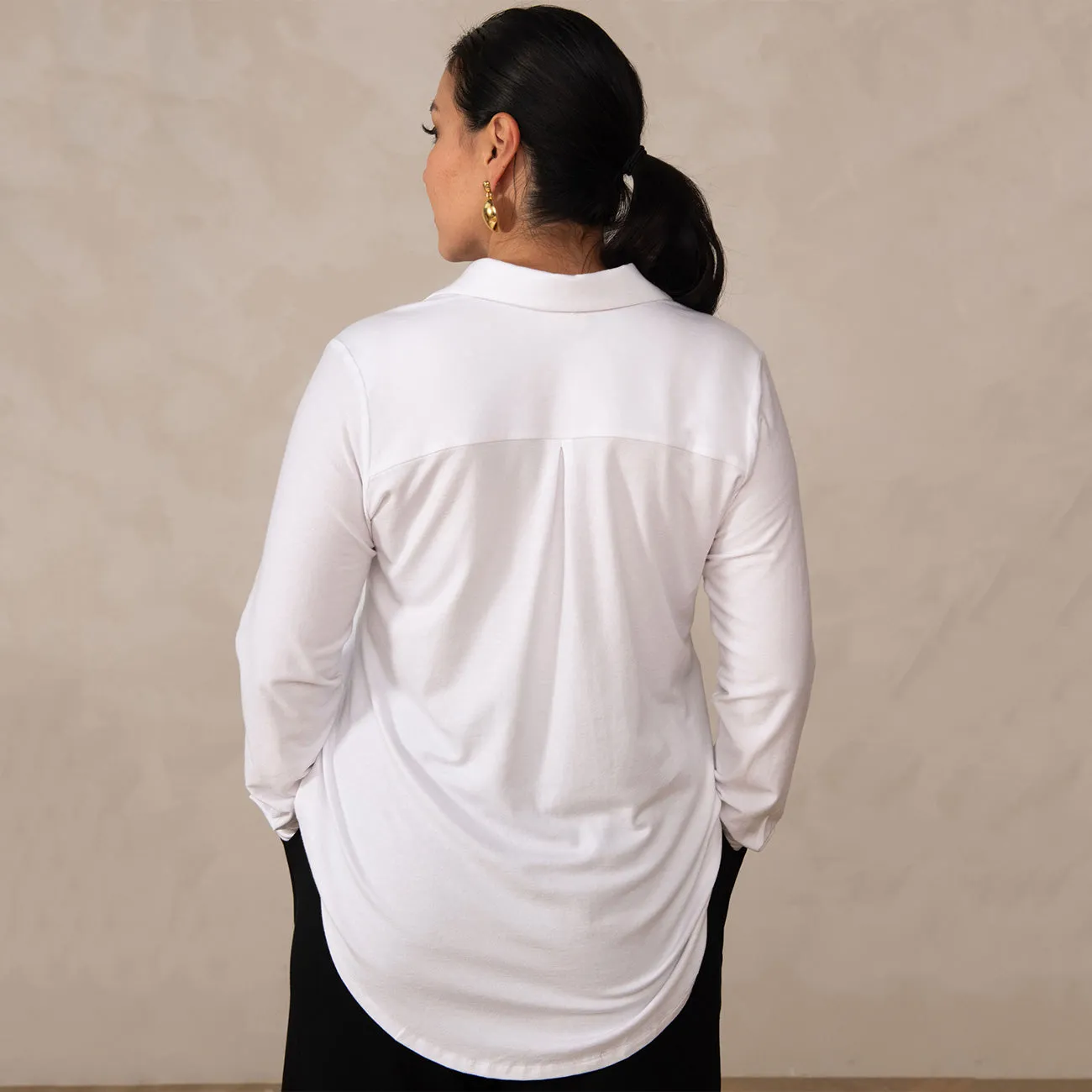The Cloud Jersey Button-Up