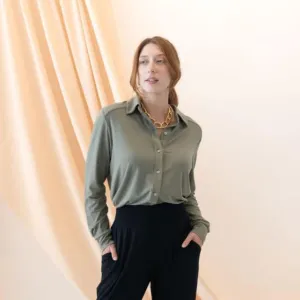 The Cloud Jersey Button-Up