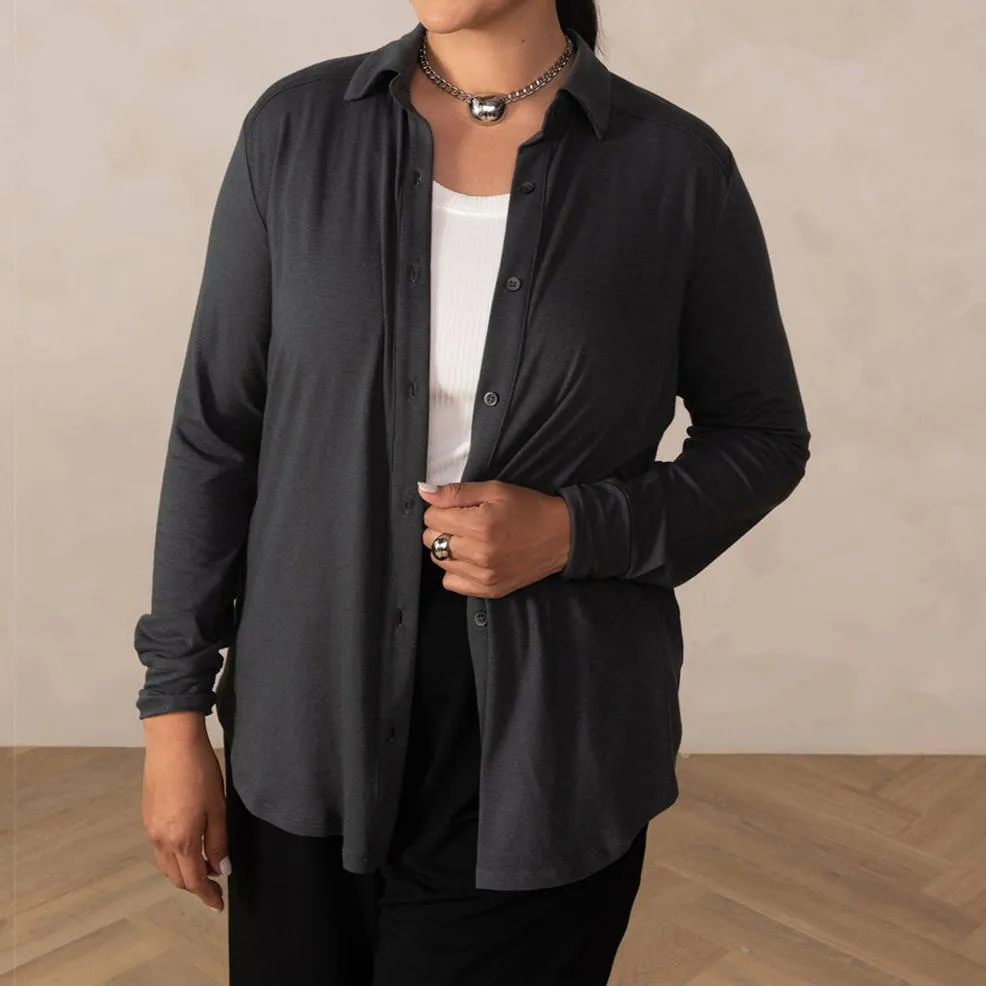 The Cloud Jersey Button-Up