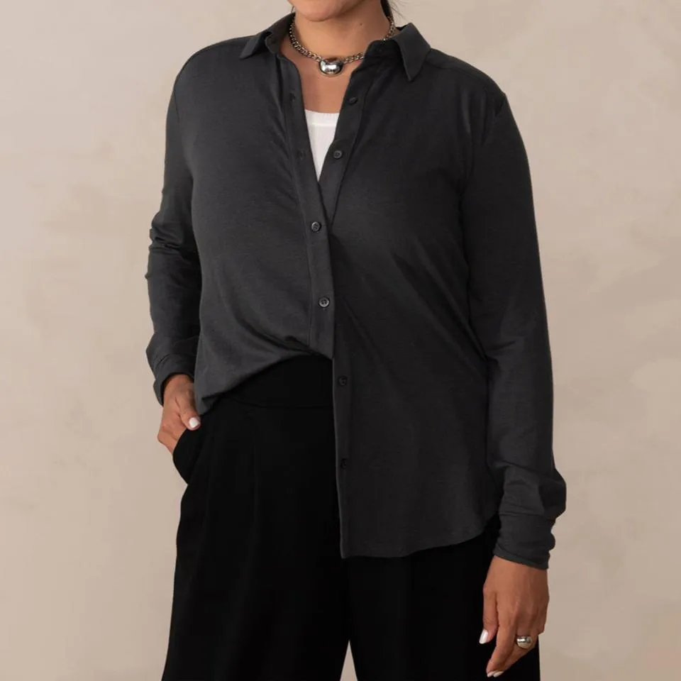 The Cloud Jersey Button-Up