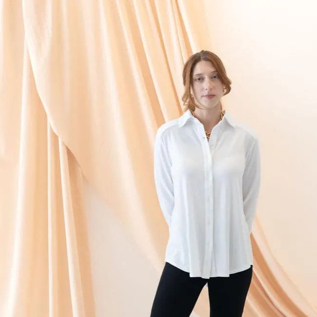 The Cloud Jersey Button-Up