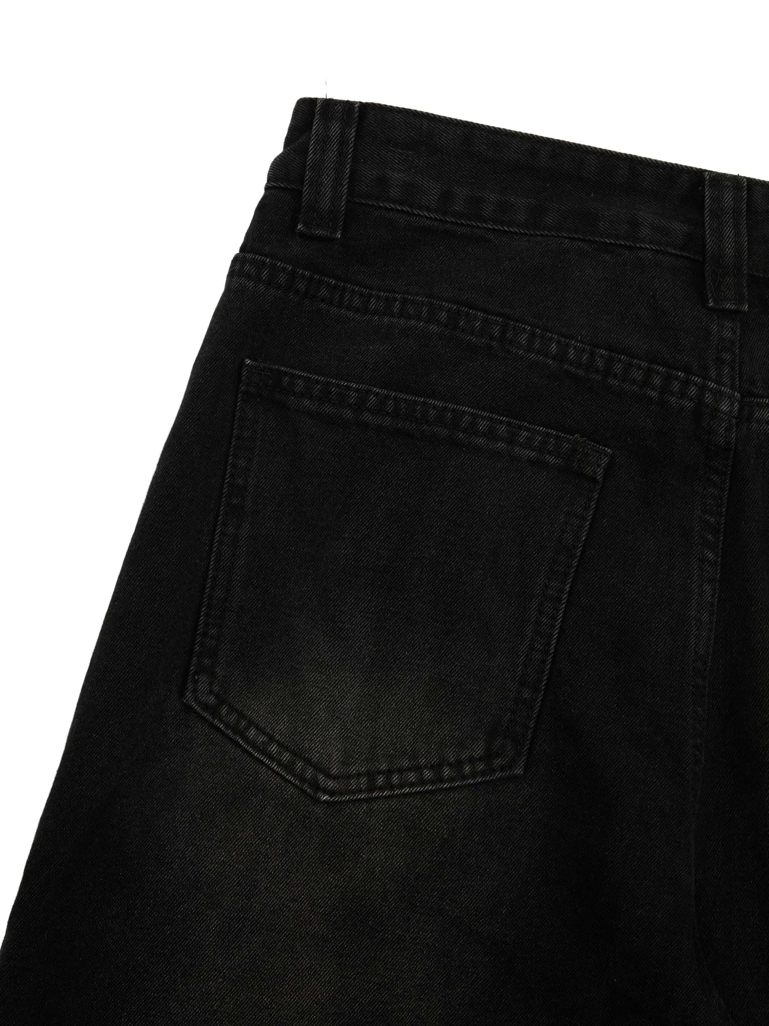 Thesupermade Deconstructed Design Wash Jeans