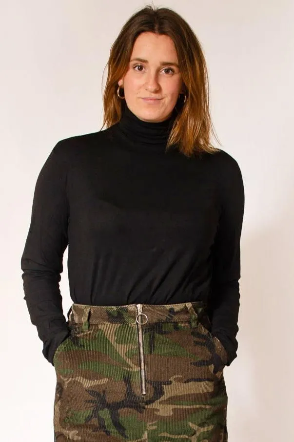 Turtleneck Top