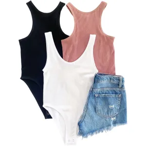 Ultra Soft Ribbed Bodysuit Collection