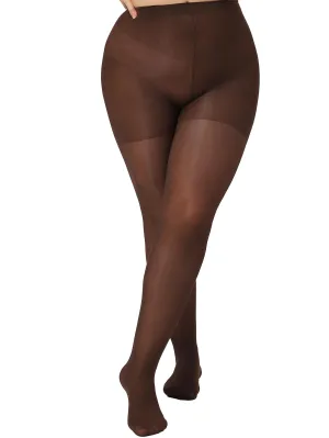 Unbelievable Durability Plus Size Pantyhose, Rip Resistant 40D Semi Sheer, Control Top Tights for Women Unbelievable Durability Plus Size Pantyhose, Rip Resistant 40D Semi Sheer, Control Top Tights for Women