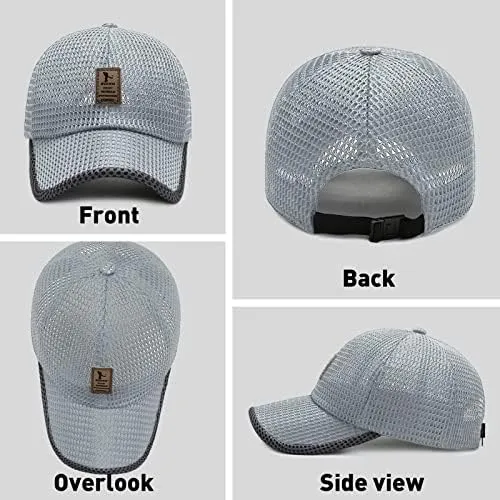 Unisex Breathable Full Mesh Hat   S2997241
