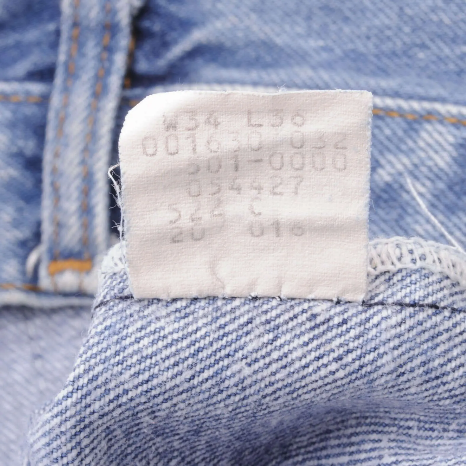 VINTAGE LEVIS 501 JEANS INDIGO 1980S SIZE W31 L33 MADE IN USA