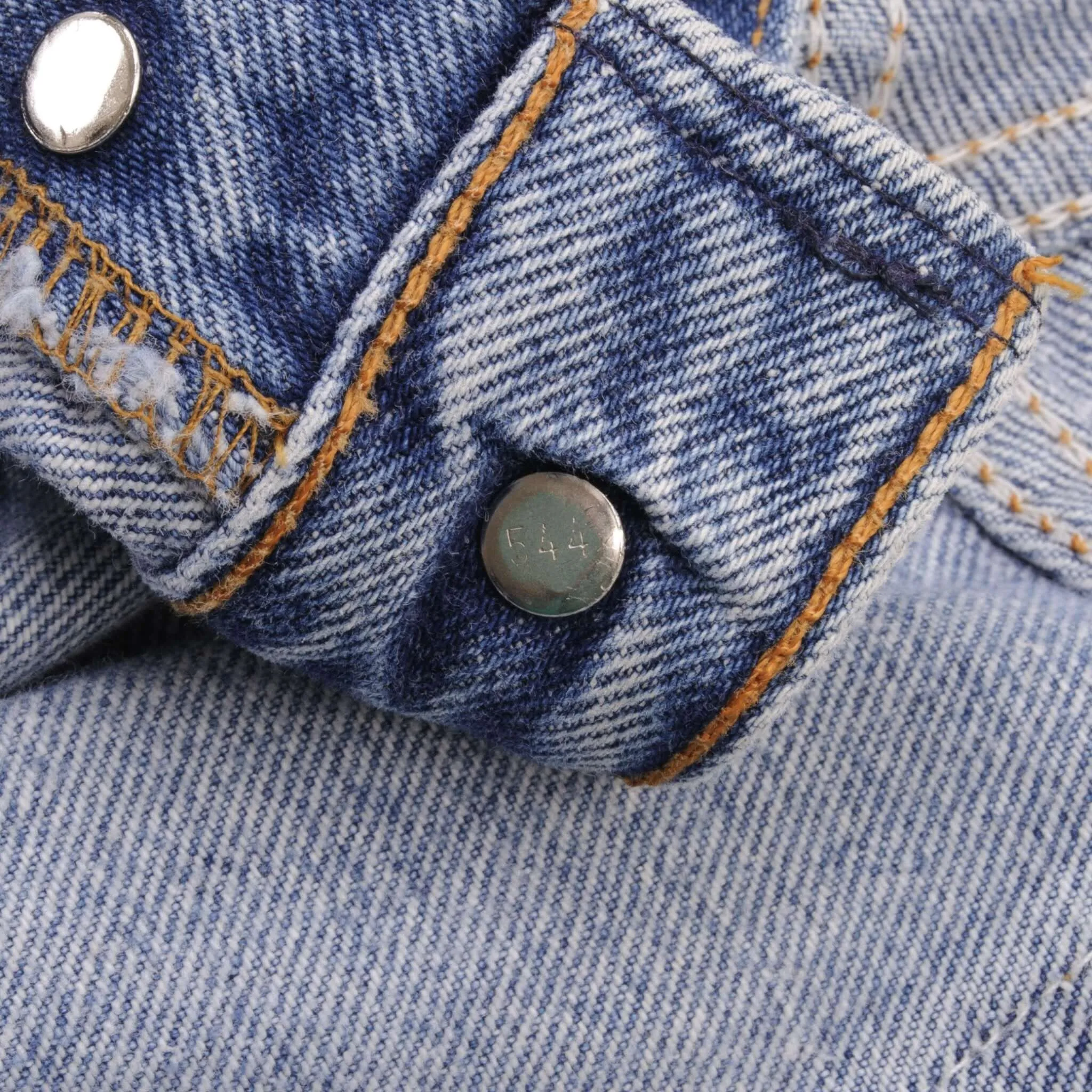 VINTAGE LEVIS 501 JEANS INDIGO 1980S SIZE W36 L30 MADE IN USA