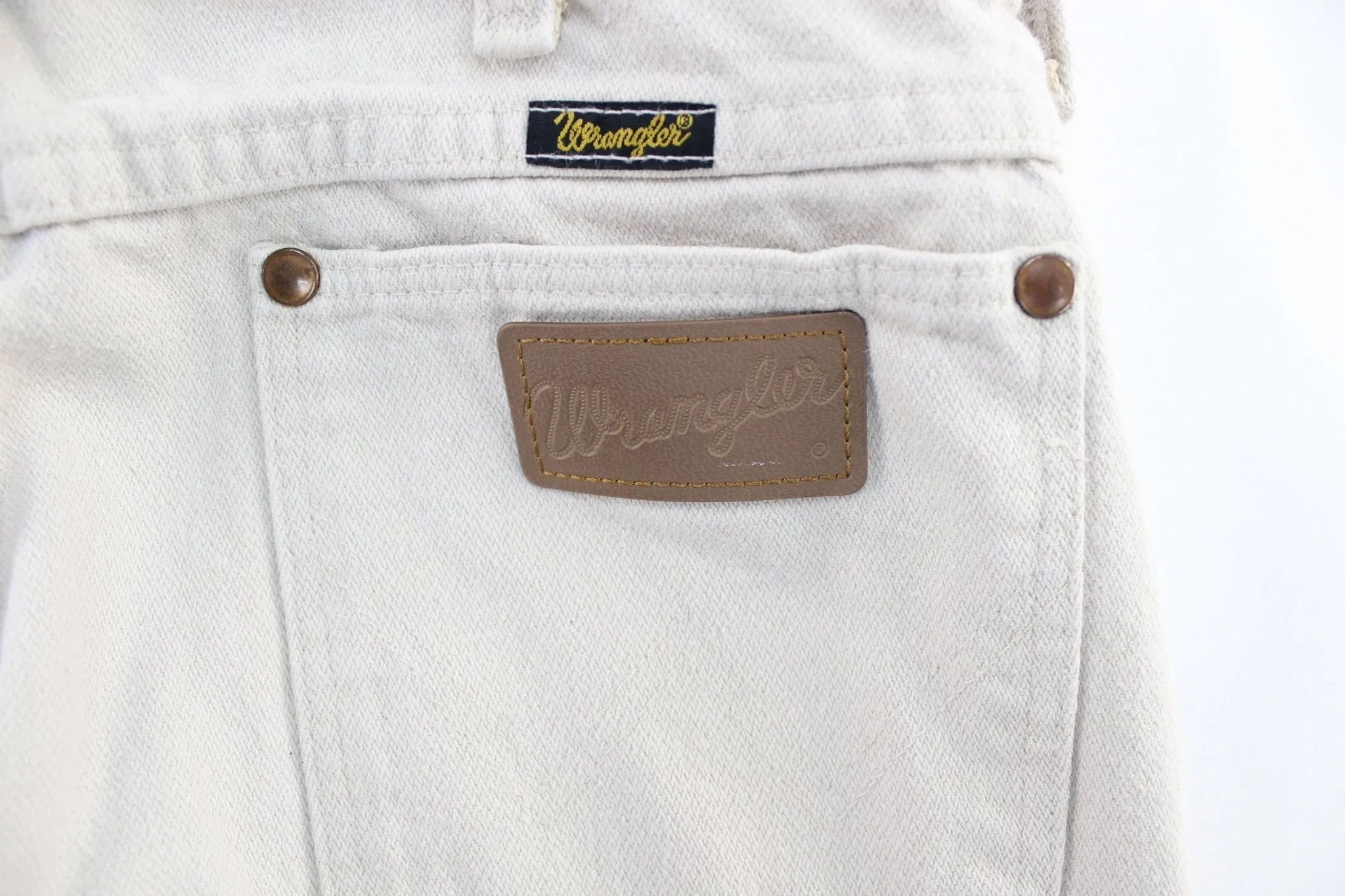 Vintage Wrangler Light Beige Denim Jeans