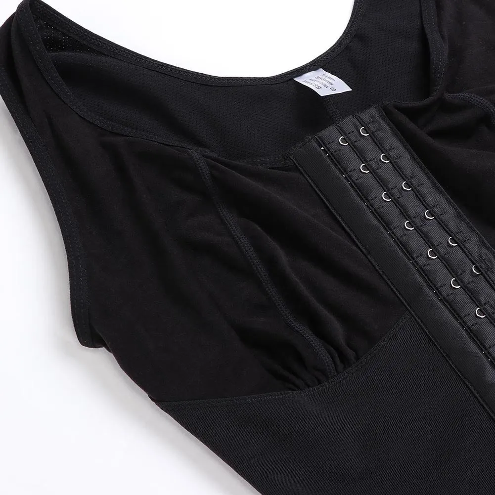 Waisted Firm Full Body And Bust Bodysuit Shaper