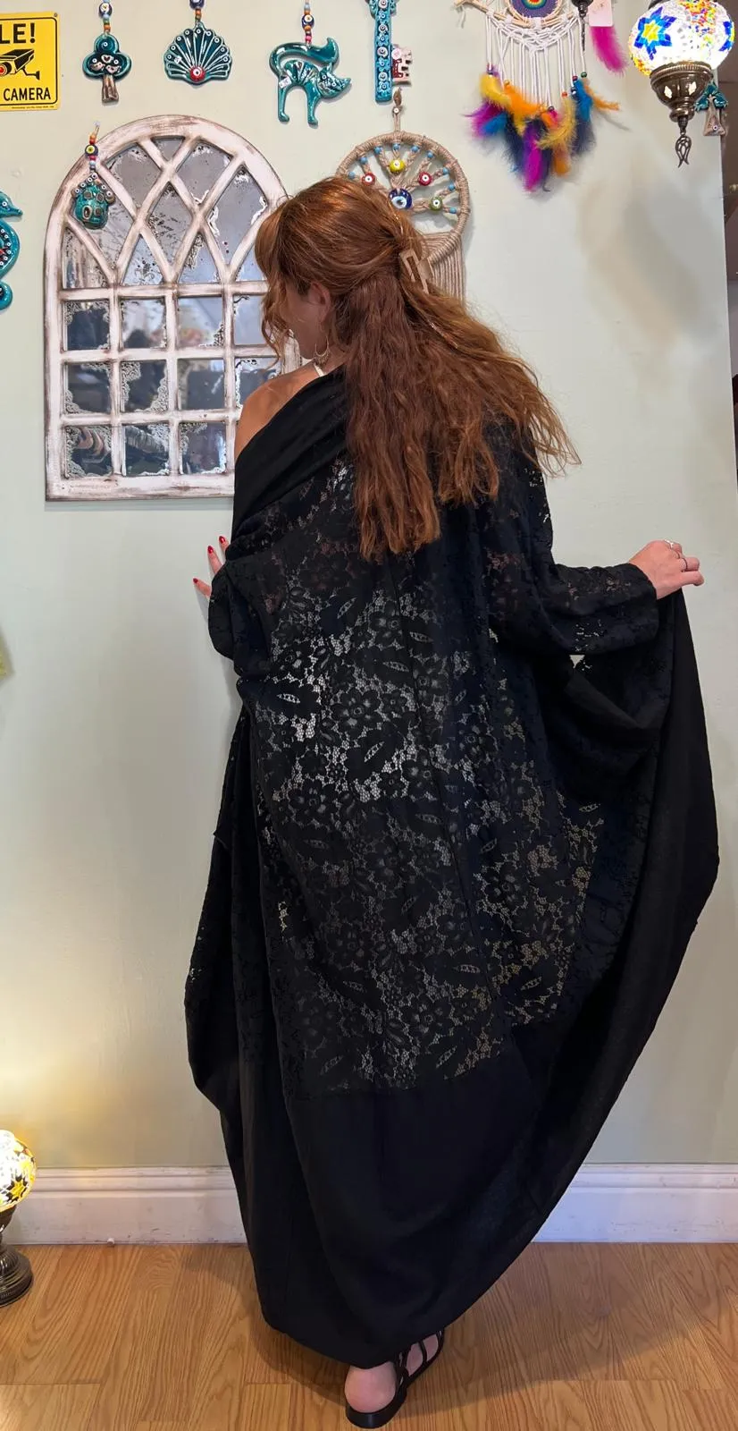 White Lace Kaftan