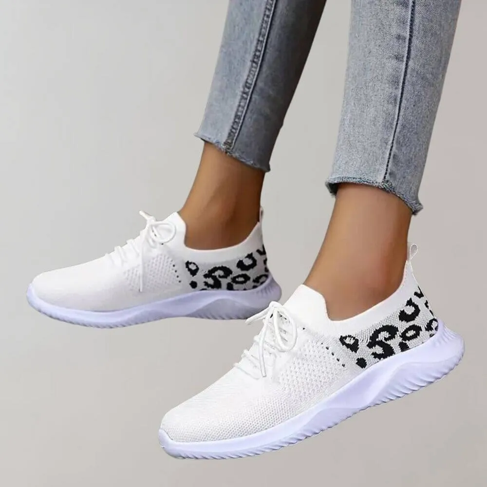 Women's Breathable Knit Mesh Casual Sneakers