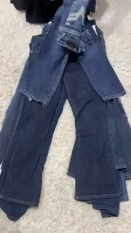 Y2K Classic Flare / Straight Jeans - 13 Pcs