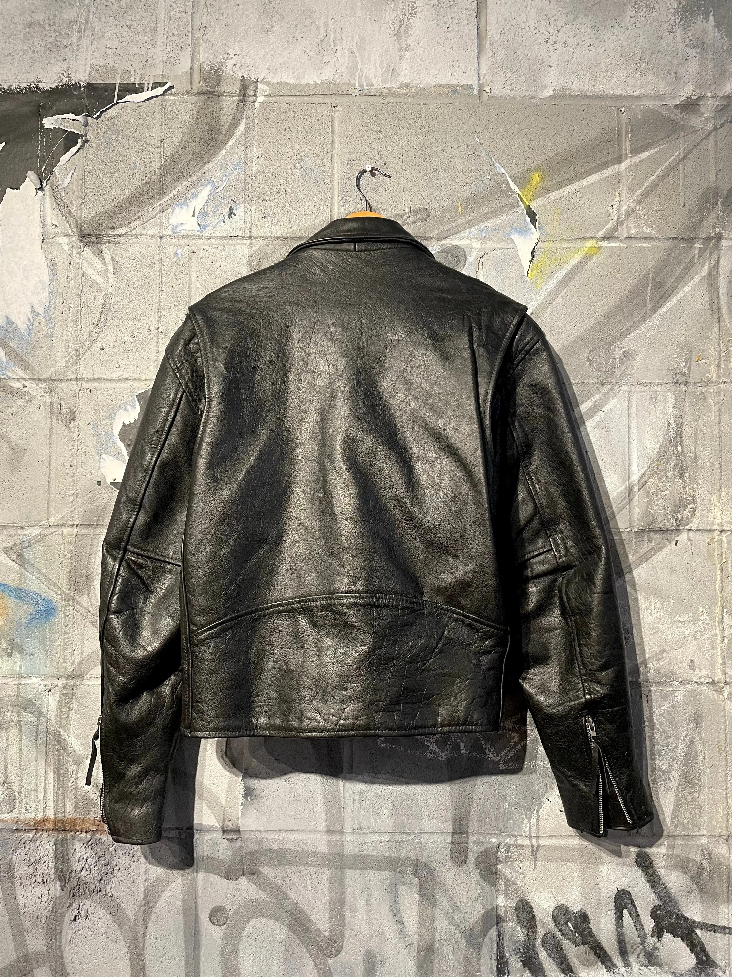Y2K FMC Black Leathers Jacket